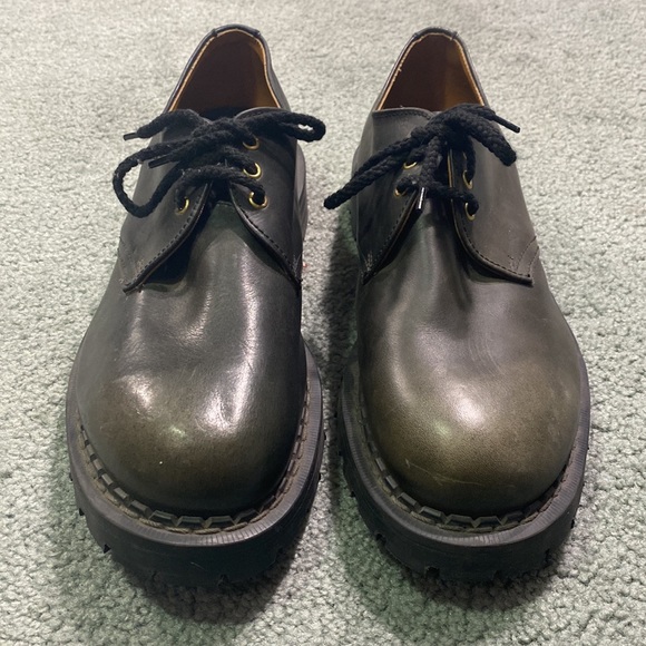 Grinders Made in England doc Marten style lug sole Shoes Mismatched sizes - Picture 2 of 8